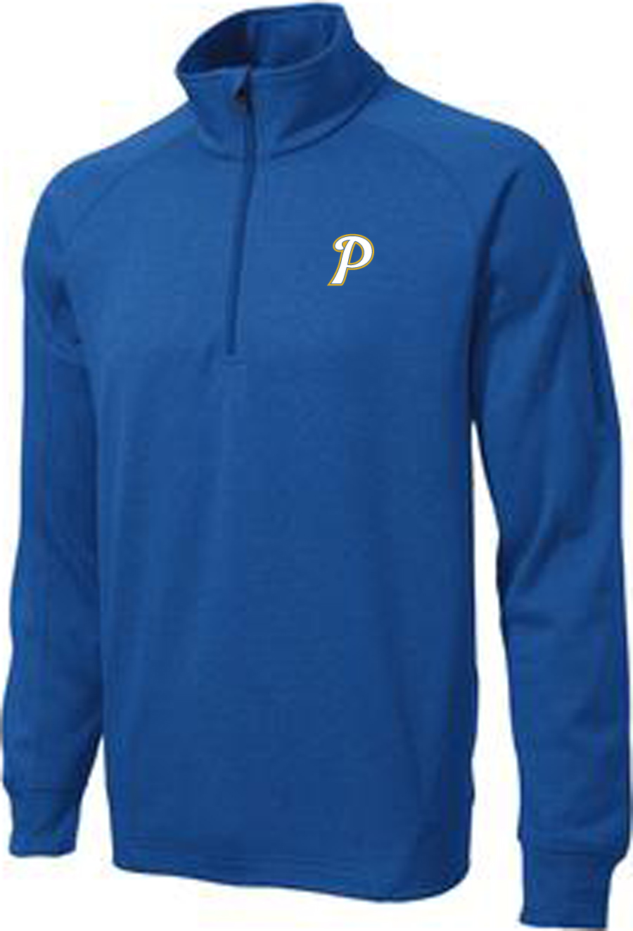 Sporttek Tech Fleece 1/4 Zip Pullover, Royal blue